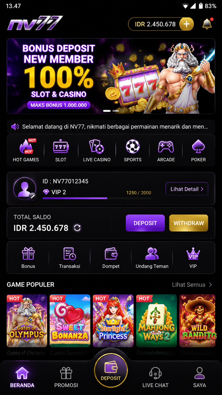 Screenshot 3 nv77
